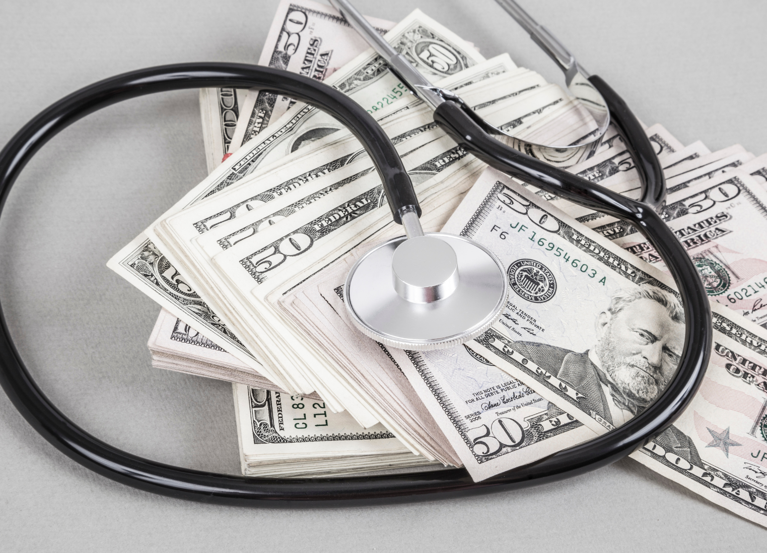 a stethoscope on top of money. There is money to be made as a traveling healthcare professional